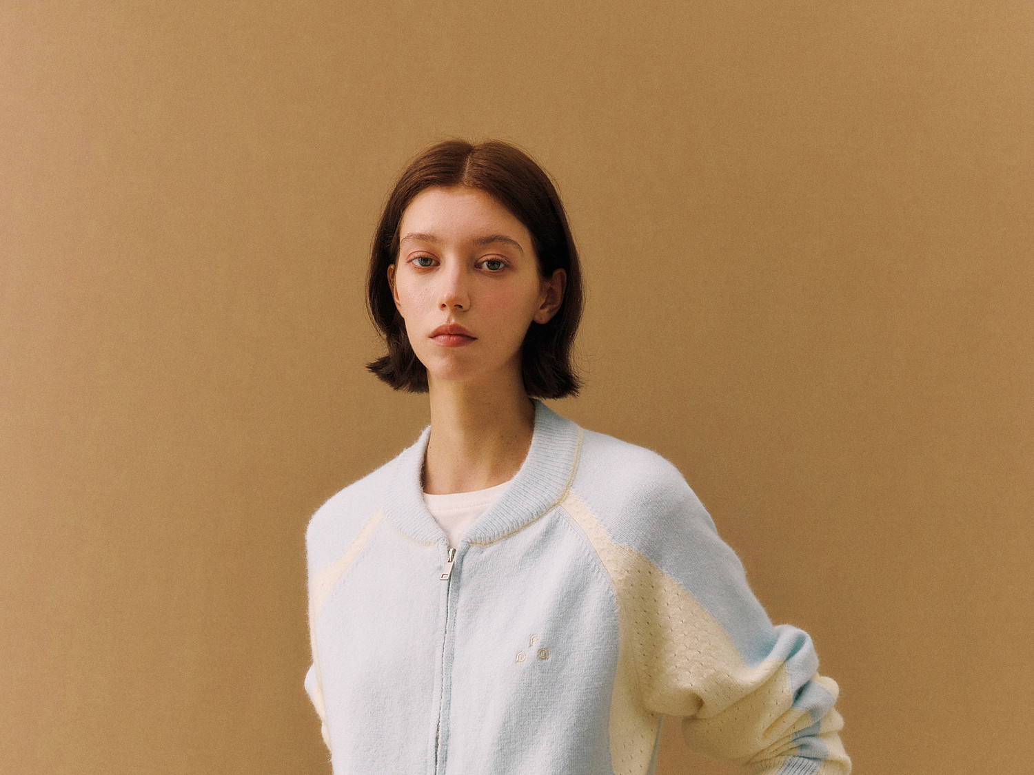 FPA Color-Block Knit Cardigan