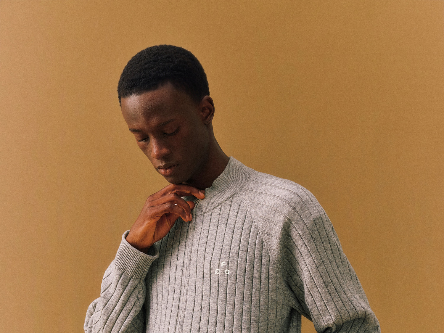 FPA Wool Ribbed Cardigan