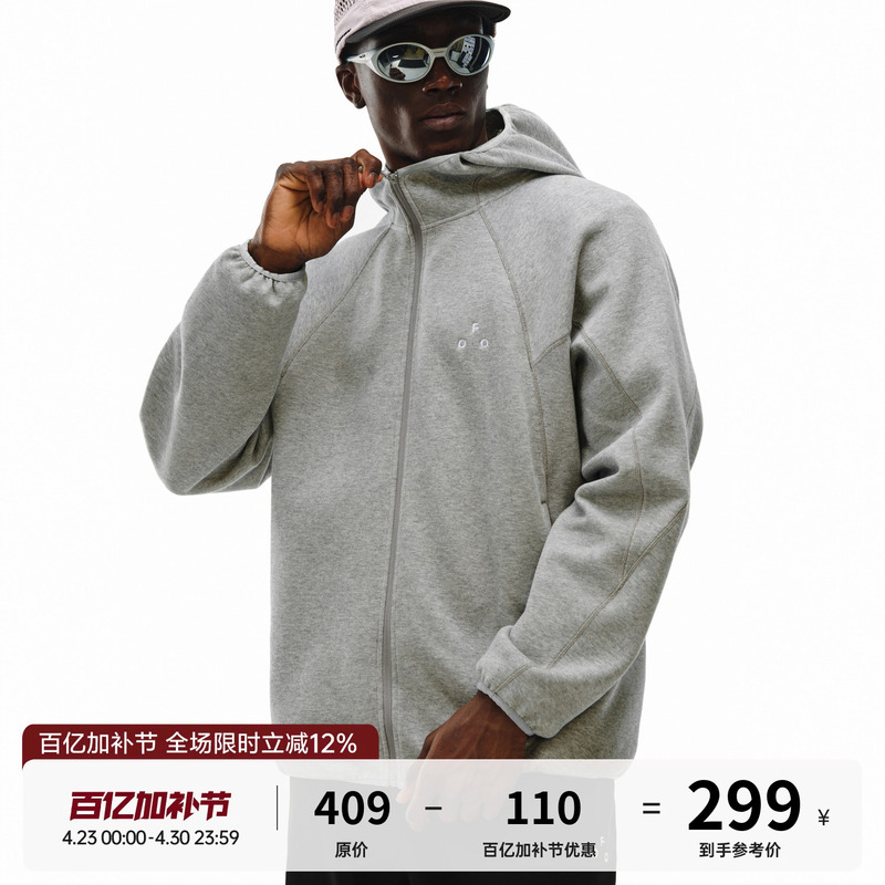 Fpa Windproof Collar Cardigan Sports Hooded Sweatshirt 2026 Spring Outdoor Basic Casual Couple Hoodie Jacket