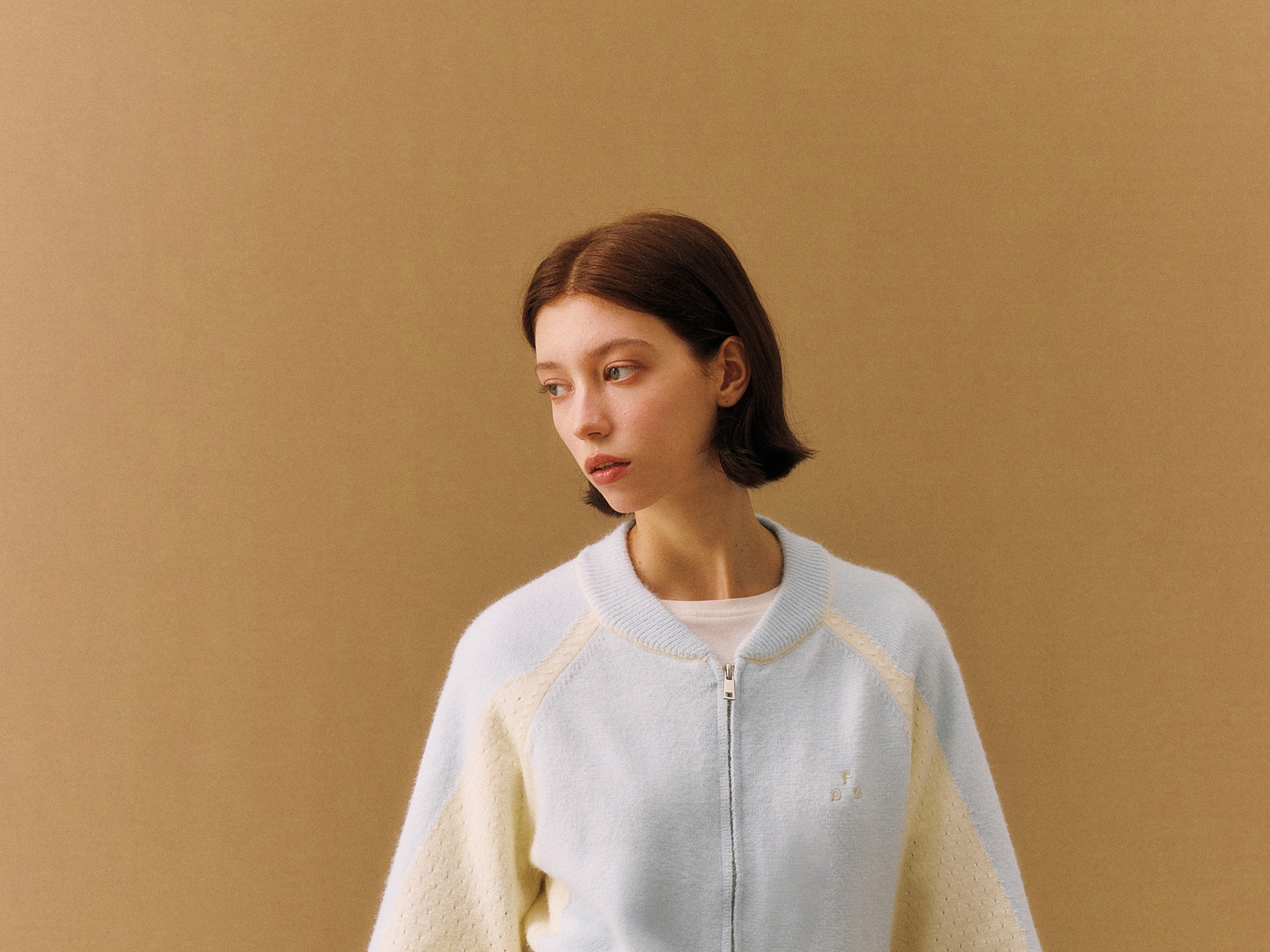FPA Color-Block Knit Cardigan