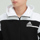 Adidas Adidas Jacket Men's 2021 Autumn Website ຢ່າງເປັນທາງການ Flagship Authentic Sports Leisure Hooded Jacket GM6533