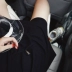 Tingting căng thể dục thể thao hoang dã xà cạp phụ nữ cưỡi quần bên ngoài mặc quần đen bó chặt năm quần - Quần tây thường quần tây nữ lưng cao Quần tây thường