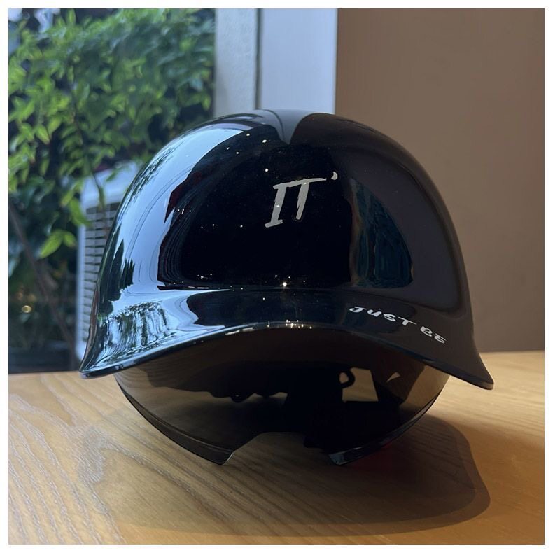 New C-Certified Electric Vehicle Sun Protection Helmet, Duckbill Cap, Half Helmet, Unisex Motorcycle and Electric Scooter Safety Helmet