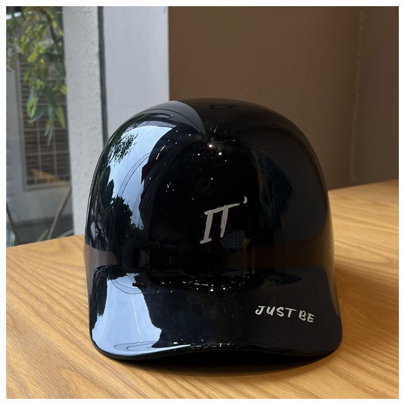 New C-Certified Electric Vehicle Sun Protection Helmet, Duckbill Cap, Half Helmet, Unisex Motorcycle and Electric Scooter Safety Helmet