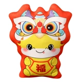 Кукла, талисман, плюшевая игрушка, подушка, талисман года, подарок на день рождения, с печатью вашего логотипа, делается под заказ