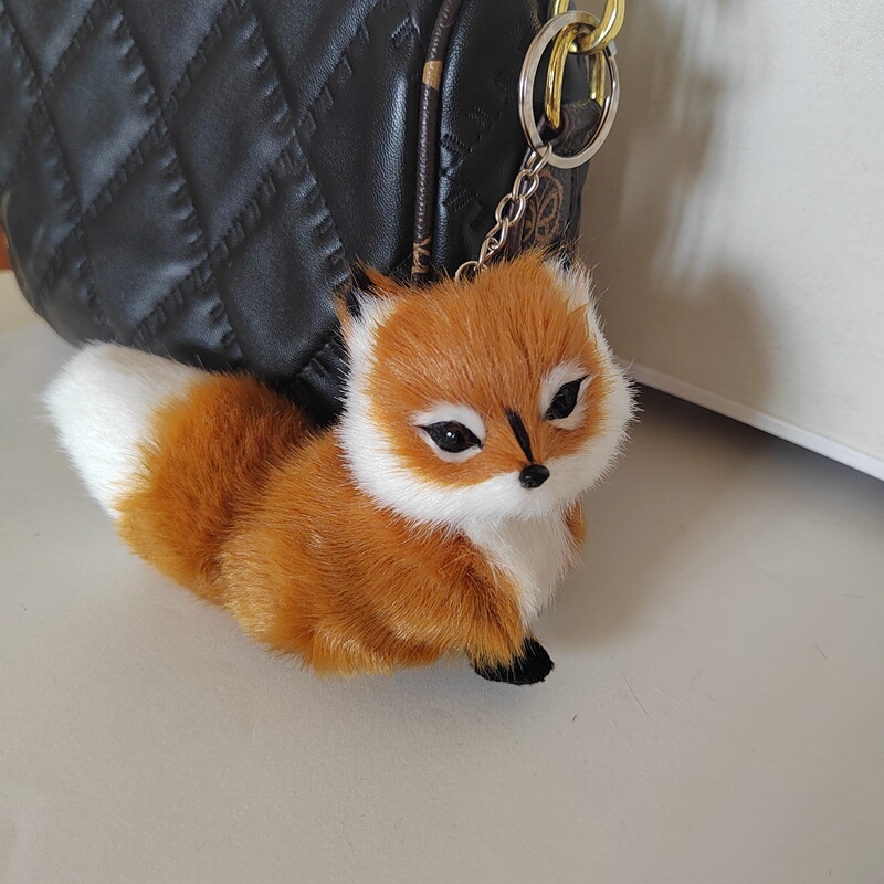 Bag Keychain for Women 2024 New Trendy Decorative Mini Super Cute Little Fox Pendant Small Gift Bag Keychain for Women 2024 New Trendy Decorative Mini Super Cute Little Fox Pendant Small Gift
