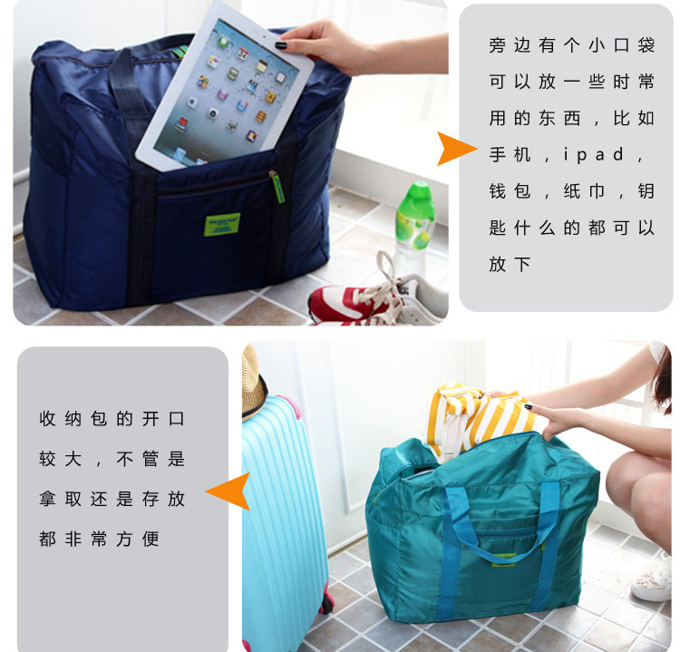 Có thể được vali lưu trữ túi không thấm nước gấp du lịch xách tay túi du lịch công suất lớn tote túi yoga túi vali trẻ em