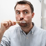 Планета, активированная планета, таблетка углеродной зубной пасты 62 зерновые стеклянные бутылочки, зубные зубные таблетки