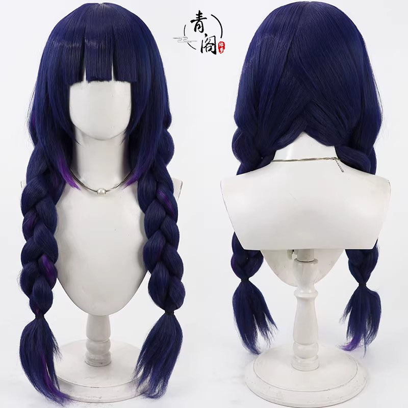 【Qingge】Arknights Pyro Jessica Cosplay Wig Jessicathe Liberated Cornrows