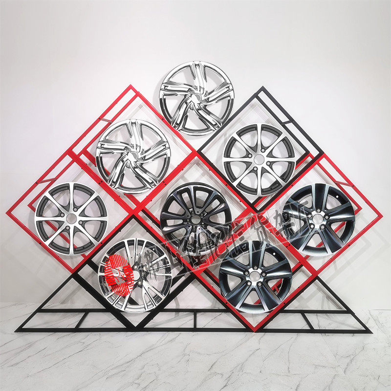 Car Hub Rack Wheel Hub Shelving Car 4S Store Shelf Car Retrofit Shop Exhibition Rack Tire Steel Ring Exhibition Rack