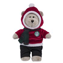 Not Taiwan Starbucks 2018 male Christmas bear baby