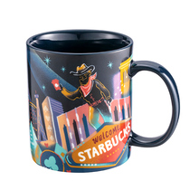 Not Taiwan Starbucks 16oz bright city mug