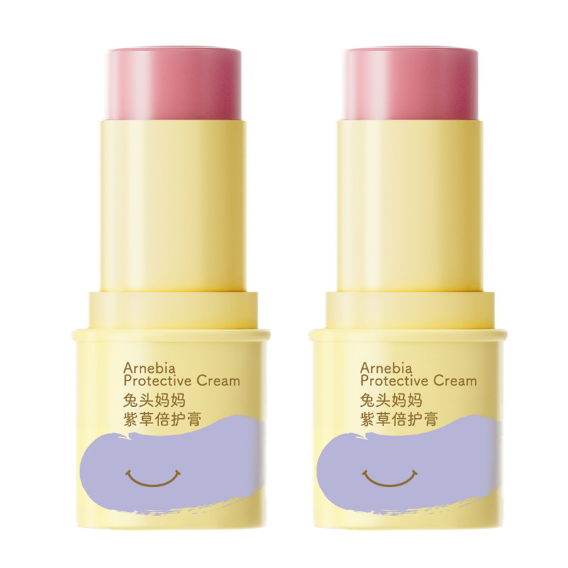 2支兔头妈妈紫草膏舒缓蚊儿童专用棒