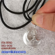 Nepal 999 Sterling Silver King Kong Yue about the pendant law enforcement months dao pendant pendant body blank line months dao pendant