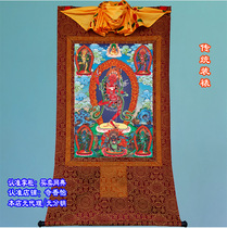 King Kong Hai mother gold thread cloth printing thangka super clear Tibetan painting dogpam Buddha painting does not fade