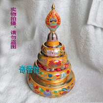 Large medium and small 3 sizes (no tray) Cloisonne manza (yellow) Cloisonne pure copper eight auspicious man tea