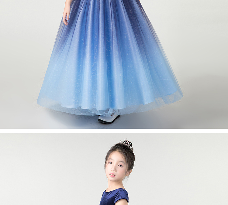 Giáng sinh cho trẻ em ăn mặc trang phục piano bé gái catwalk đầm nhỏ chủ nhà váy công chúa 2018 mới quần áo trẻ em xuất khẩu