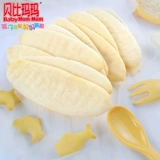 Дополнительная еда для младенца Belima, рисовый пирог, детская закуска 50G*3 (оригинальный вкус+аромат яблока+банановый вкус) j