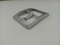 Mens refined positive dress with belt buckle head wood handmade 304 stainless steel material needs to be customized