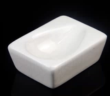 Аксессуары для ковша ковша синее и белое фарфоровое ковш