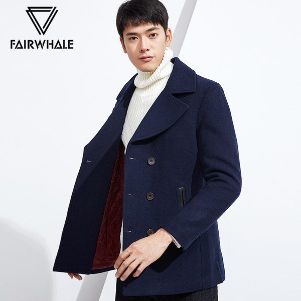 17年冬季新款 Mark Fairwhale 马克华菲 中长款 双排扣男式羊毛呢大衣 聚划算+优惠券折后¥308包邮(¥408-100) 17年冬季新款 Mark Fairwhale 马克华菲 中长款 双排扣男式羊毛呢大衣 聚划算+优惠券折后¥308包邮(¥408-100)