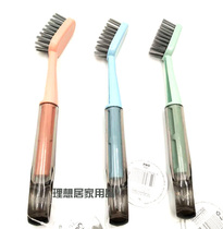 Nanfeng new plastic bristles household long handlebar multifunctional brush creative brush artifact brush corner cleaning brush