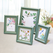 New set-up retro American photo frame 12 inch 7 8 10 inch 16A3a4 European wall mounted frame print photo