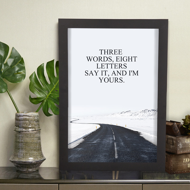 Solid wood simple 4K8 open 16 open A2A3A4 photo framed picture frame paper-cut sketch puzzle poster certificate photo frame