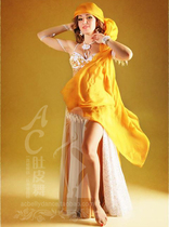 AC Belly Leather Dance Professional Import Turkey Advanced Performance Suit Out of 1309 white delivery accessories yarn towels