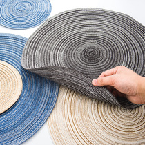 Japanese dinner plate mat bowl mat pot mat table heat insulation mat kitchen anti-scalding table mat household heat resistance