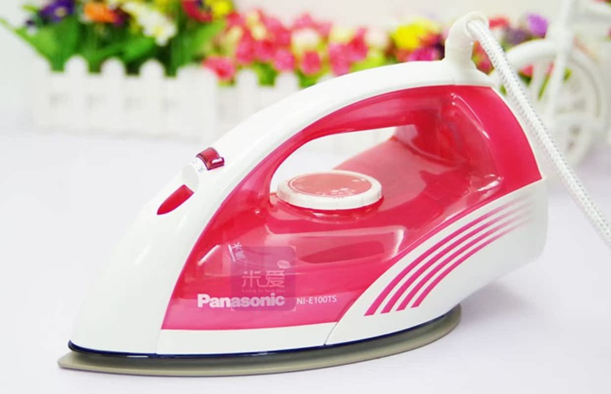 bàn là hơi nước philip gc514 Bàn ủi điện gia dụng Panasonic bàn ủi hơi nước NI-E100TS - Điện sắt ủi