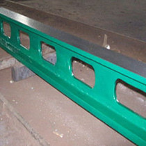 Cast iron flat ruler measuring flat ruler parallel flat ruler 1000mm cast iron I-shaped flat ruler magnesium aluminum flat ruler angle horizontal ruler