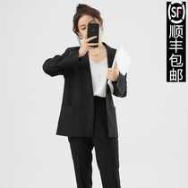 2022 Spring and autumn new casual suits suit female Korean version college student small sub right dress interview West suit two sets