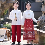 Детская юбка, летнее ханьфу, китайский стиль