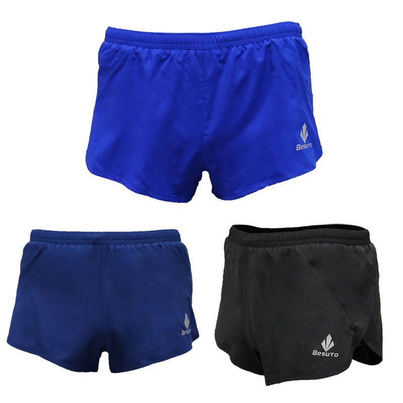 Besuto marathon suit Long-distance running hot pants Hiking off-road fitness clothing pants Light quick-drying sports three-point pants
