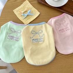 Pet Vest Dog Clothes Spring and Summer Thin Style for Teddy, Bichon, Pomeranian, Yorkshire Terrier Small Dogs and Cats in Summer