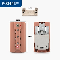 K004#Четыре -дыра розового золота одна пара