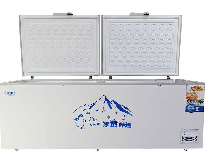 Nhà máy trực tiếp ống đồng mới 818 lít tủ đông lớn thương mại Tủ đông ngang lạnh tủ lạnh tiết kiệm năng lượng - Tủ đông tủ lạnh panasonic ngăn đông mềm