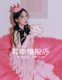 New photo studio maternity photo clothes pink pleated skirt ປີ Rabbit theme fresh and cute mommy art photo