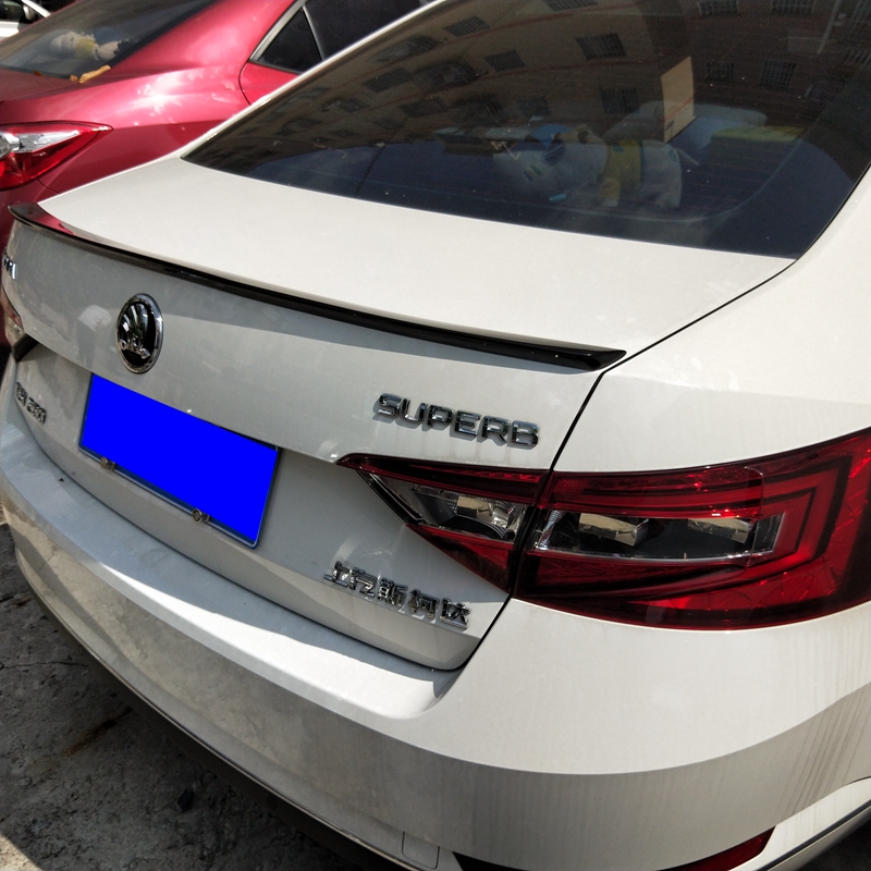 Skoda tốc độ cánh đuôi Skoda 16-17-18 cánh đuôi tốc độ mới Vây đuôi sửa đổi tốc độ mới đuôi lướt gió ertiga 2020