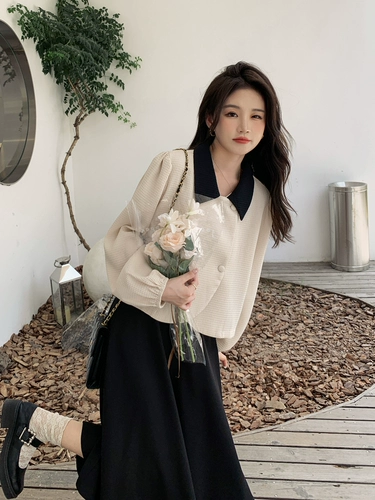 Платье, весенний комплект, юбка, в стиле Шанель, французский стиль, изысканный стиль, яркий броский стиль