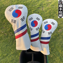 New Korean version universal wooden club cover golf club cover head cover ball head cap cover club protective cover GOLF
