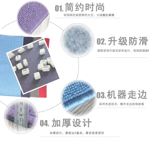 Trang chủ với ramie dày khăn trải bàn lớn nhà câm vuông chơi bài chống trượt bàn chăn - Các lớp học Mạt chược / Cờ vua / giáo dục chips coin