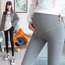 Maternity leggings autumn and winter cashmere thickened cotton pants Autumn trousers winter fashion maternity pants winter