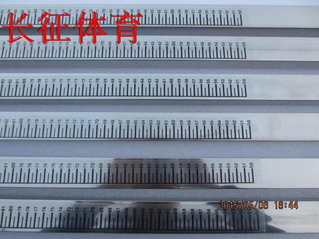 Đồng hồ đo nhảy cao chuyên nghiệp Đồng hồ đo bằng gỗ / hợp kim nhôm / thép không gỉ Thiết bị phụ trợ Điền kinh - Thiết bị thể thao điền kinh xà ngang tại nhà