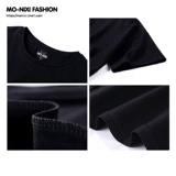 Tide, короткая белая летняя мультяшная футболка, короткий рукав, европейский стиль, коллекция 2022, свободный крой, высокая талия