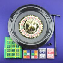 16 Inch Plastic Russian Roulette Bar Entertainment Gaming Jackpot Lucky Draw Supplies KTV Lucky Game turntable