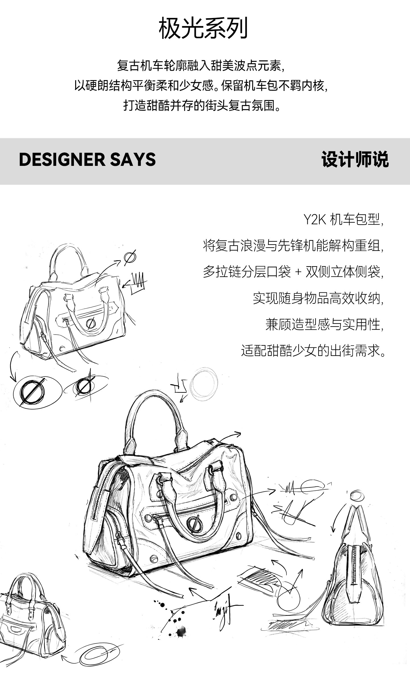JELLY TOYBOY Polka Dot Zip-Top Shoulder Bag