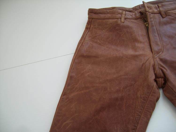 Pantalon cuir homme Première couche de cuir - Ref 1492949 Image 14