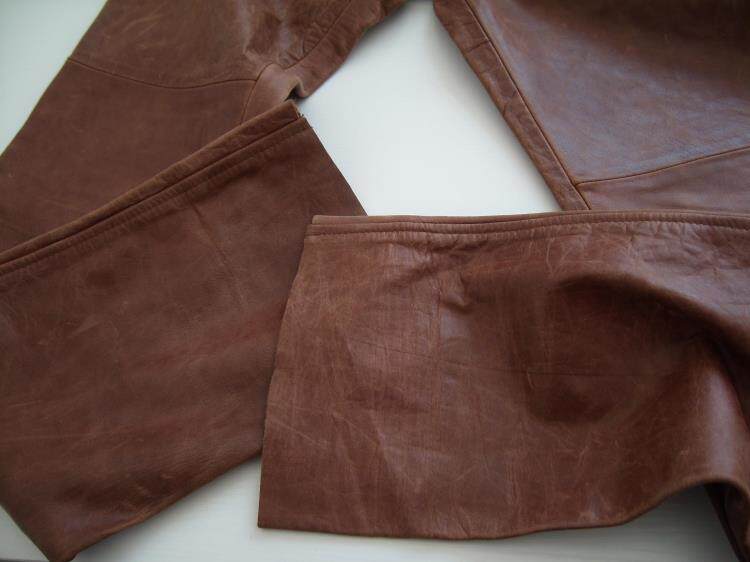 Pantalon cuir homme Première couche de cuir - Ref 1492949 Image 11